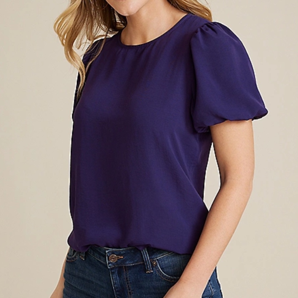 Puff sleeve top